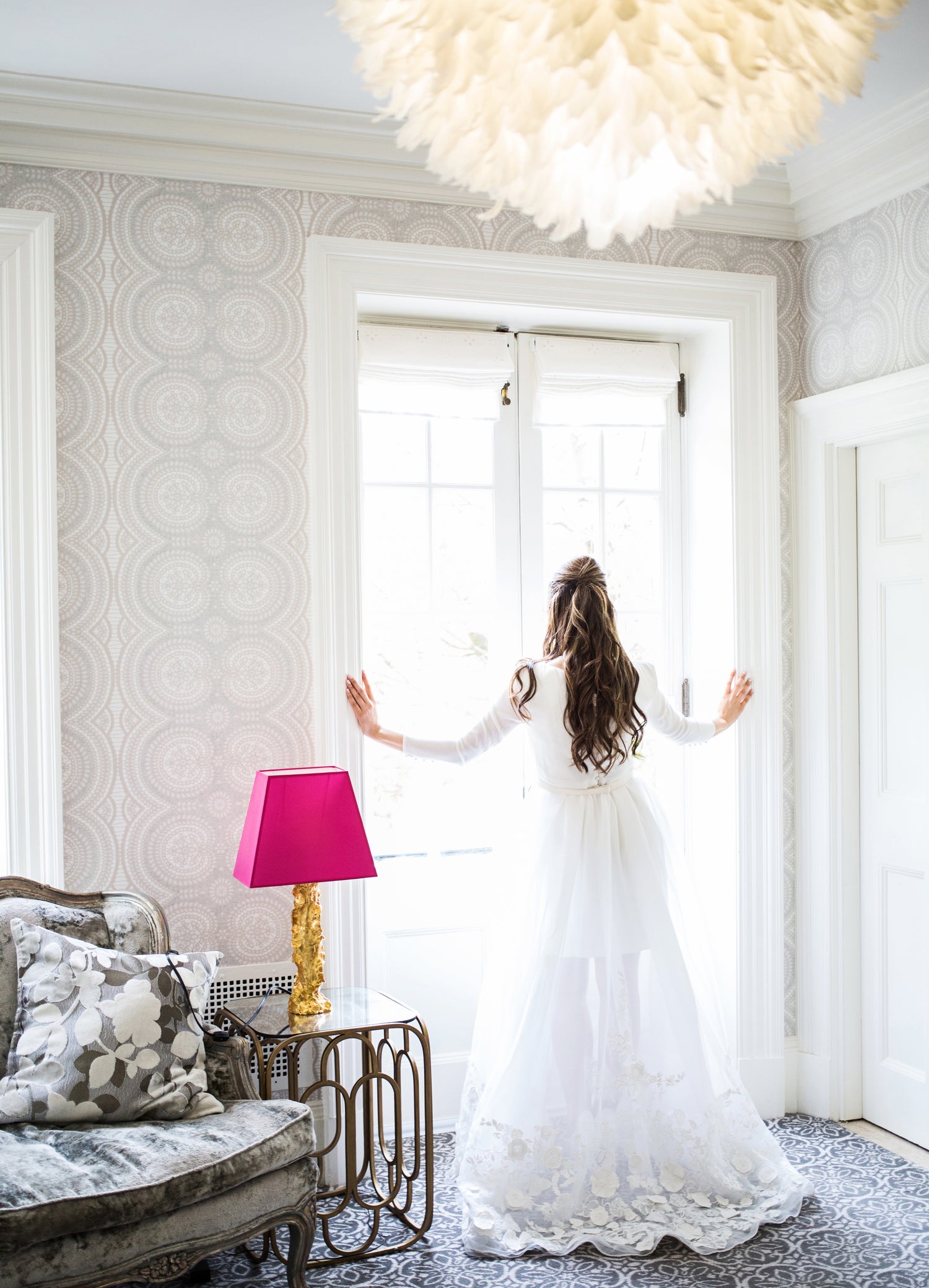 Coiffure à domicile pour mariage